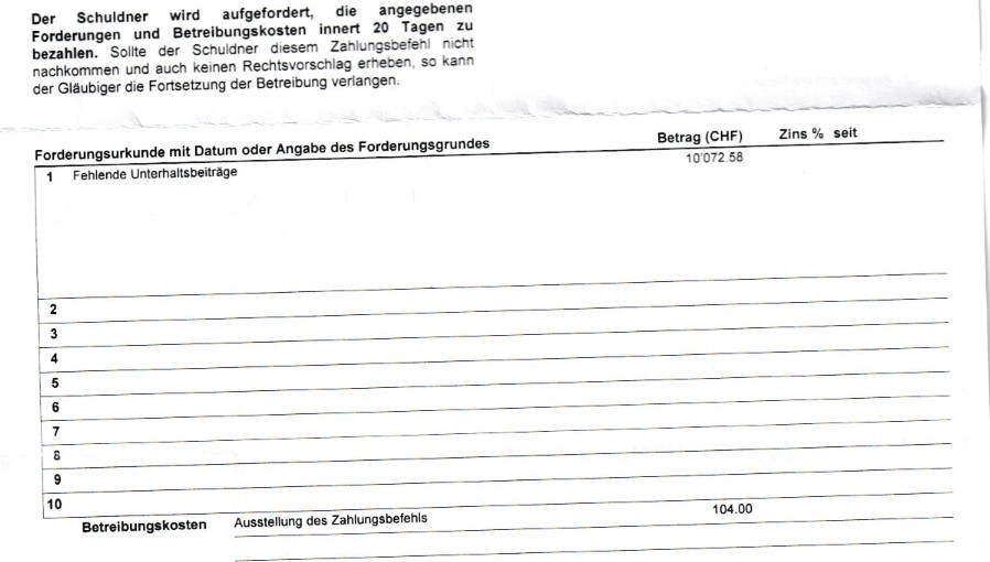 Betreibung
