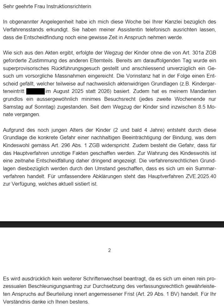 Dringlichkeit
