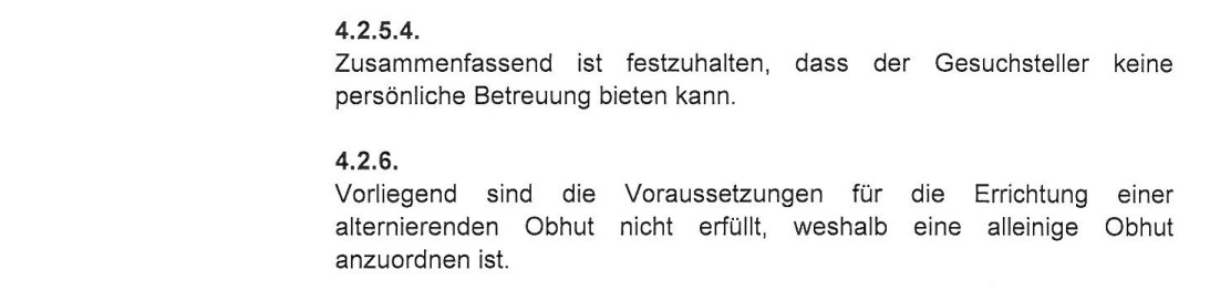Persönliche Betreuung