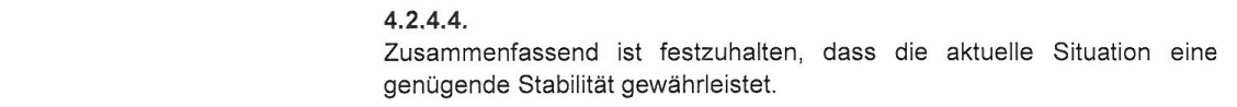 Stabilität